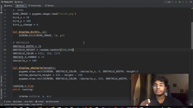 Learn Pygame by creating Flappy Bird in 20 MINUTES смотреть онлайн