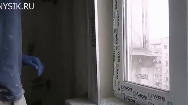 установка откоса из гипсокартона смотреть онлайн