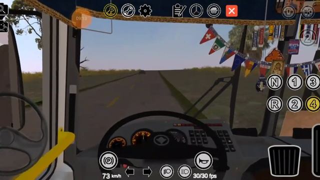 Рейс по карте Бразилии на ПАЗ 32054рестайлинг смотреть онлайн