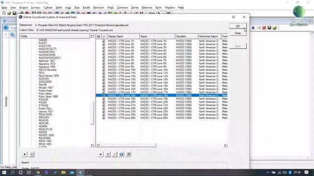 Load 2D Seismic data with separate navigation file | IHS Kingdom Software смотреть онлайн
