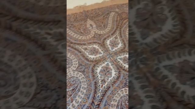 #ПавловопосадскиеПлатки Павловопосадские платки.Шаль шелковая,,Великолепный век,,16 смотреть онлайн