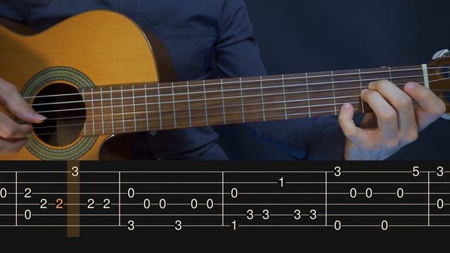 Undertale - Fallen Down (Simple Guitar Tab) смотреть онлайн