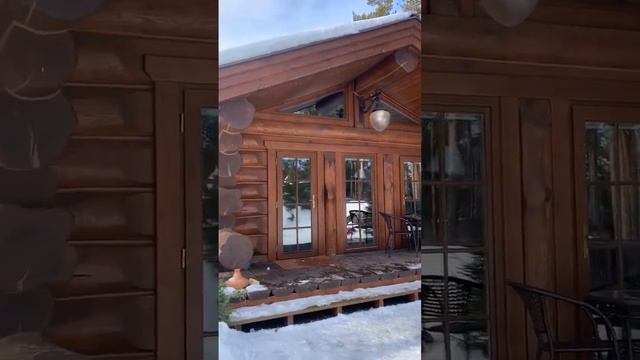 Баня из рубленного бревна