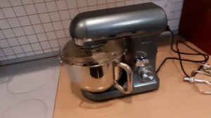 Крутое тесто, безе, один белок. Планетарный миксер Kitfort KT-1343-2 .