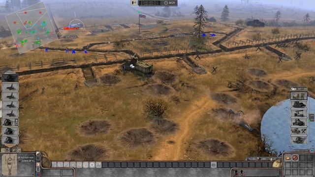 Trench Assault (skirmish, PVE) - pre-alpha смотреть онлайн