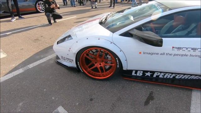 LAMBORGHINI MURCIELAGO LIBERTY WALK LP640 TUNING SHOW CAR ! WALKAROUND ! смотреть онлайн