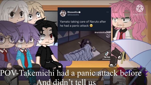 Bonten React To Takemichi As Naruto