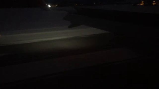 Посадка самолёта в г. Пермь