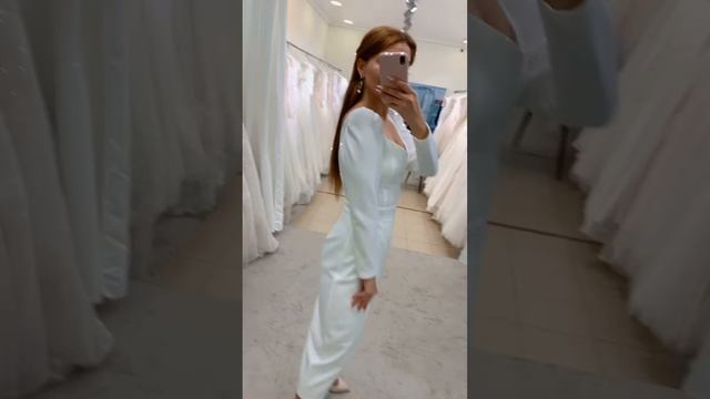 Свадебное платье Миди арт. Долли смотреть онлайн