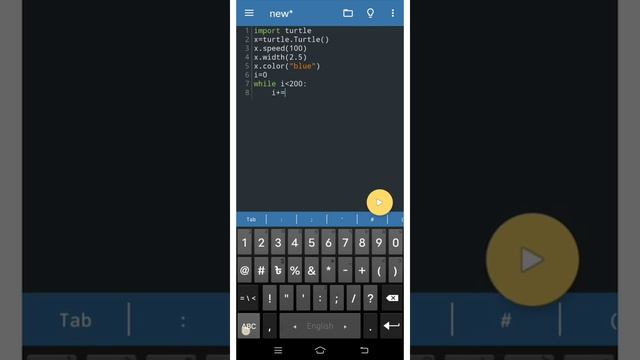 Making a Simple Graphics by Python Turtle in Android.Python Turtle Tutorial -01 смотреть онлайн