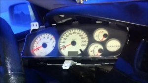 ланцер 9, lancer 9. подсветка приборров