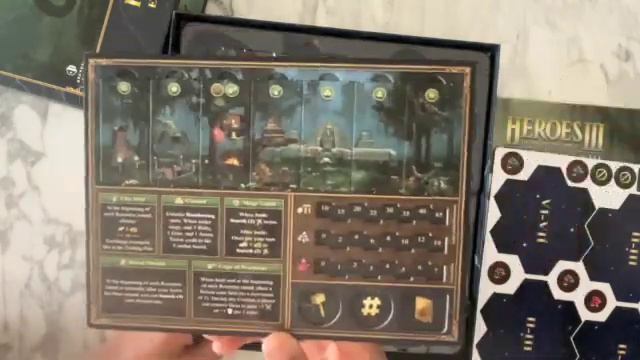 Heroes of Might and Magic III The board game: Live Unboxing смотреть онлайн