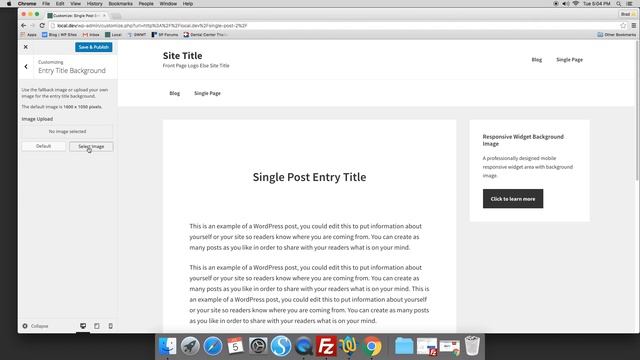 Entry Title Over Featured Image On Single Posts смотреть онлайн