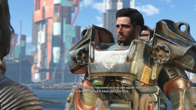 Fallout 4 - Paladin Danse Romance - Approval Talk #1 смотреть онлайн
