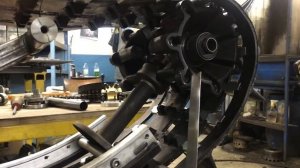 новая облегченная гусля для CRF 450 X))