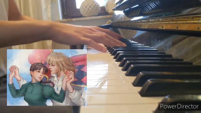 [Howl's Moving Castle] Merry Go Round of Life (Piano Cover by Shiru) смотреть онлайн