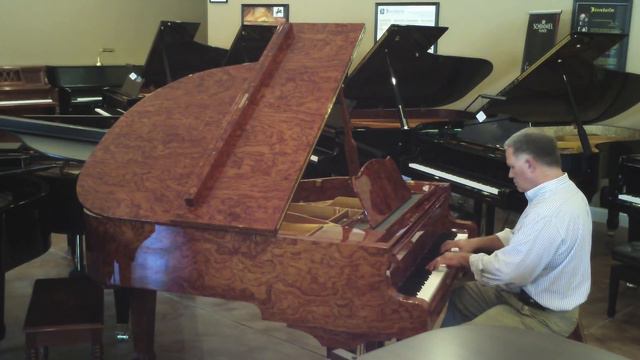 Estonia Piano, model 168 Polished Bubinga (made in 2000) смотреть онлайн