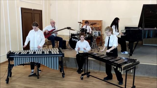 Джек Фина "Шмелиное буги" (ансамбль ударных инструментов) смотреть онлайн