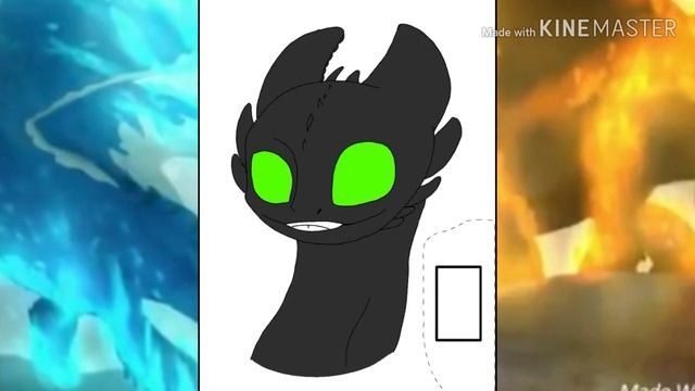 [SpeedPaint] Беззубик | как приручить дракона 3 | смотреть онлайн