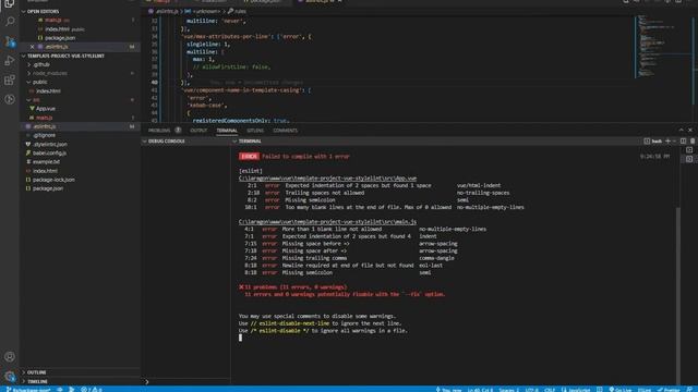 09. Solucionar bugs de eslint смотреть онлайн