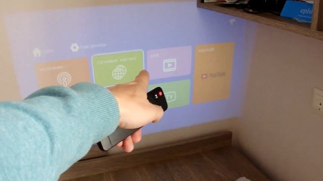 LED Проектор TouYinger T8A. Беспроводной доступ к телефону. смотреть онлайн