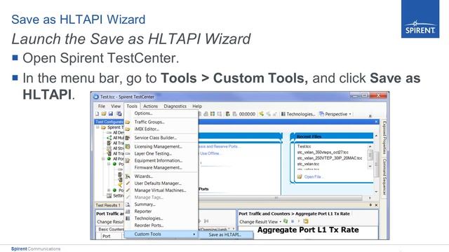 Spirent TestCenterユーザー向けトレーニング動画（Automation シリーズ 8: HLTAPI (High Level Test API)）- 東陽テクニカ смотреть онлайн