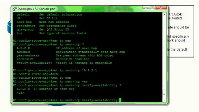 Policy Based Routing and Route-maps смотреть онлайн