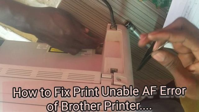 How to Fix Print Unable AF Error of Brother Printer смотреть онлайн