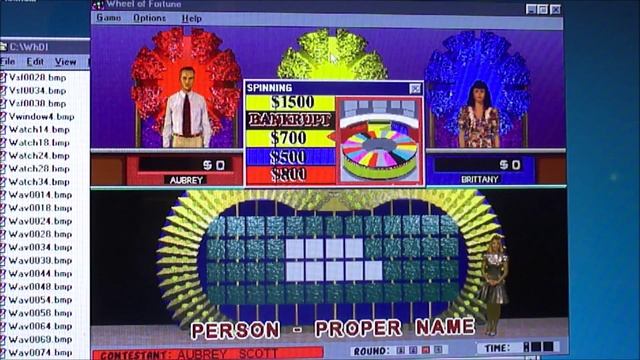 DOS Wheel of Fortune Deluxe Edition 11th Run Game #8 смотреть онлайн