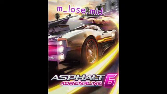 Asphalt 6 OST - Mathieu Vachon/Jorge Peirano - m_lose (Java) смотреть онлайн