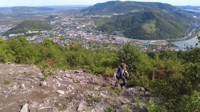 Мишенная сопка (Петропавловск-Камчатский). Вид с Мишенной сопки смотреть онлайн