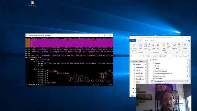 Go Ahead & sudo rm -rf / with Levinux! смотреть онлайн