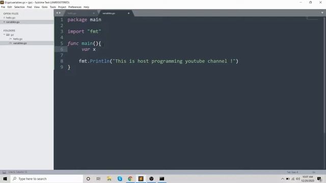 Go programming language Tutorial (Hindi) | Variables смотреть онлайн