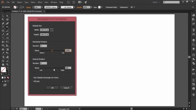 Adobe Illustrator CC Tutorial | Line Segment Tools – Rectangular Grid Tool #C4-E4 смотреть онлайн