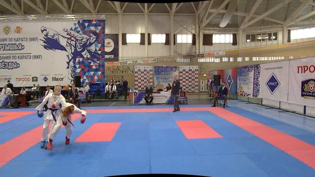 Всероссийские соревнования по каратэ(WKF). Кубок Прииртышья - 2022. 23.01.22. Татами 1. смотреть онлайн