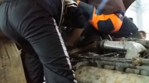 Установка нового радиатора на МАЗ