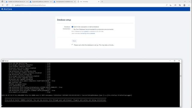 Atlassian Jira first installation смотреть онлайн
