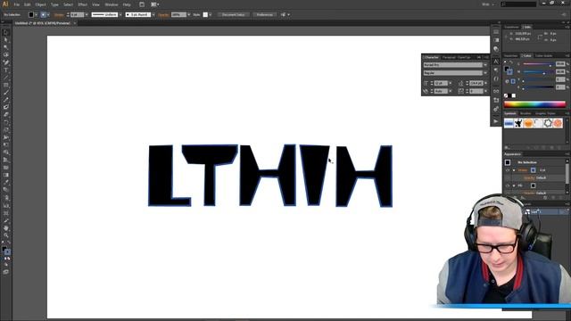 How To Add An Outline In Adobe Illustrator CS6 - Tutorial #16 смотреть онлайн