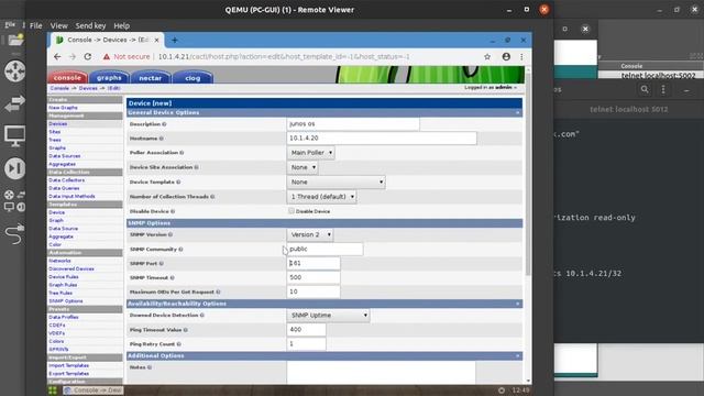 38# Lab 8: SNMP Configuration for Monitoring on Junos OS смотреть онлайн