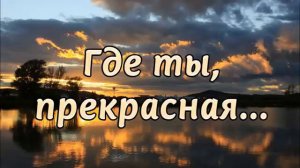 Где ты прекрасная   красивое исполнение   Петр Бальжик