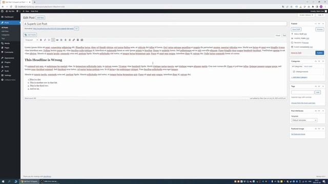 Start a WordPress List with Any Number (Block Editor + Classic Editor) смотреть онлайн