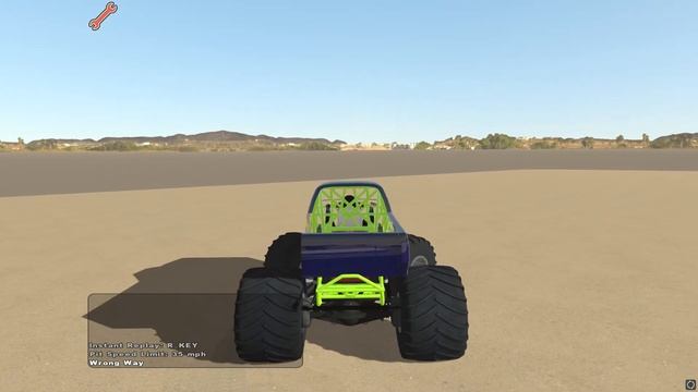 rFactor 2 Monster Trucks fun CobWeb Speedway смотреть онлайн