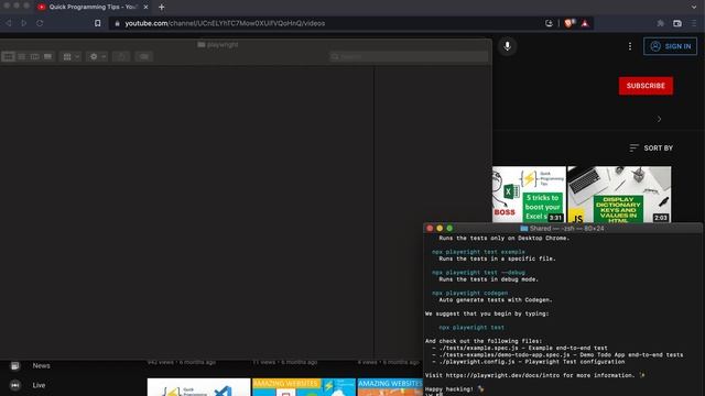 Playwright Automation Tutorial | Setup, Installation and First Test Run on macOS смотреть онлайн