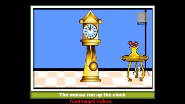 Hickory Dickory Dock - Nursery Rhymes With Lyrics