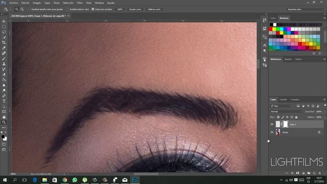 Definir cejas en photoshop CC 2016 смотреть онлайн