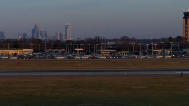 Timelapse of Charlotte NC at Sunset смотреть онлайн