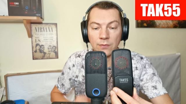 Микрофон Takstar S360 Обзор Тест Сравнение с TAK55 смотреть онлайн