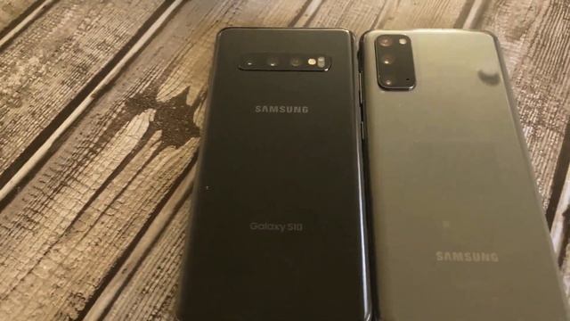 Samsung Galaxy S10 vs S20 смотреть онлайн