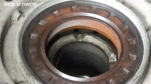 Замена сальника полуоси КПП