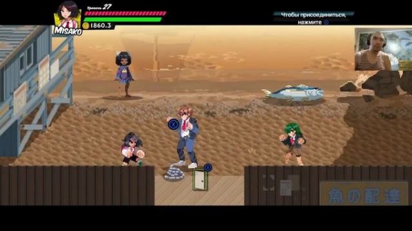 River City Girls (New Game+) gameplay Misako [FULL GAME AND SECRET BOSS]